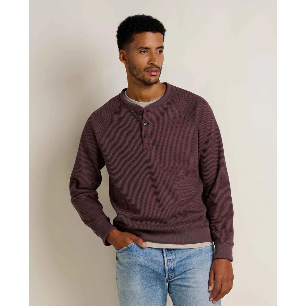 Toad & Co Men's Bitterroot Long Sleeve Henley L NWT